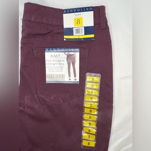 Bandolino Amy Stretch Straight Leg Pants